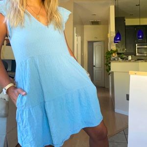 Abercrombie & Fitch Ruffle Dress